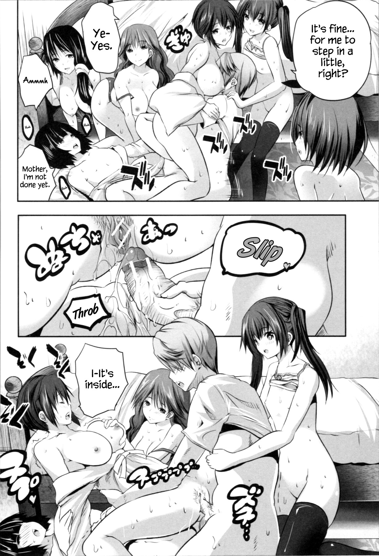 Hentai Manga Comic-Even Though I Didn't Do Anything I Got Reverse Raped By This Mom!-Read-192